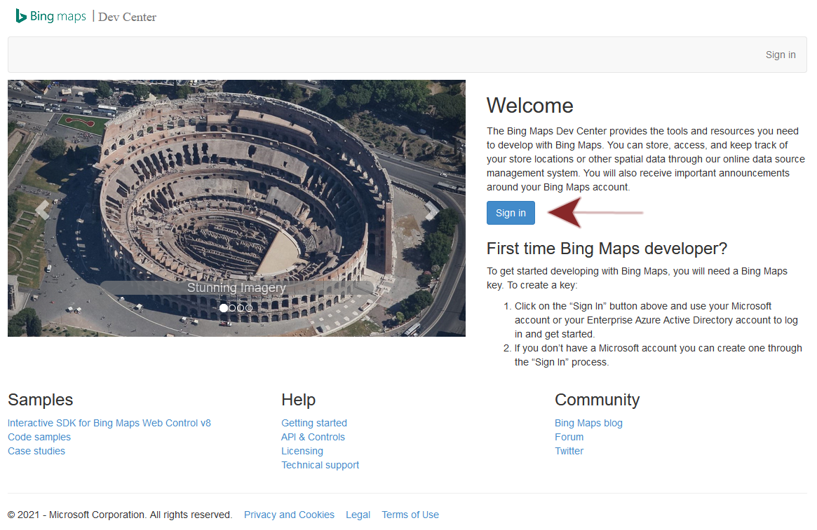 Bing videos. Bing Maps platform. Bing Maps.