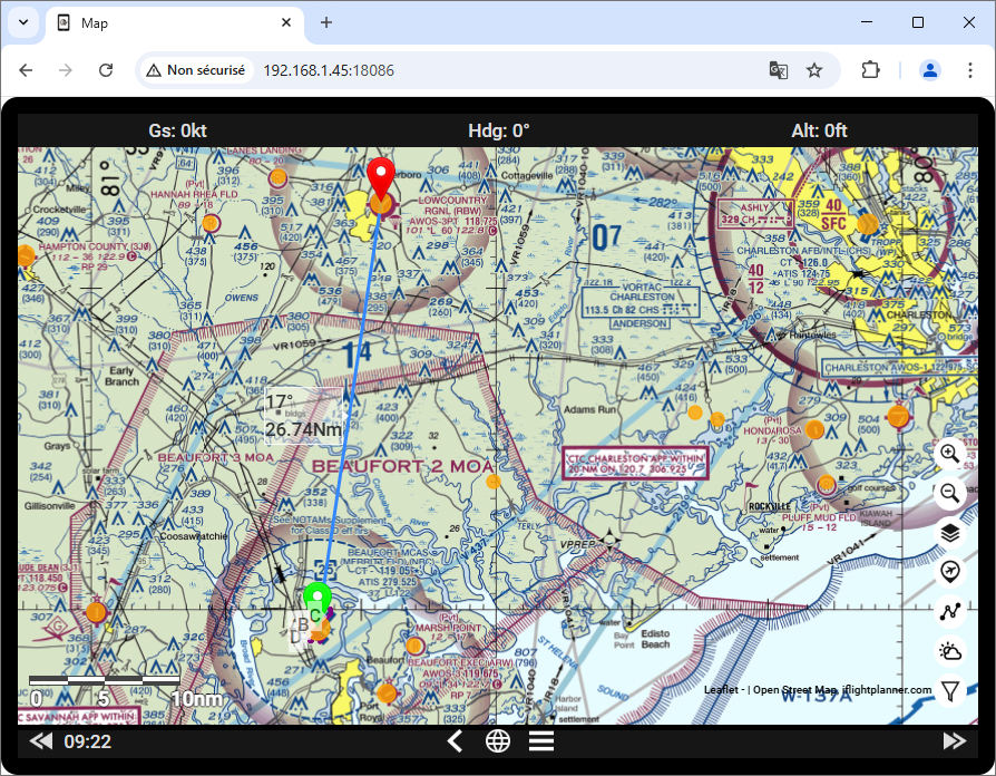 Access Sky4Sim from any local device